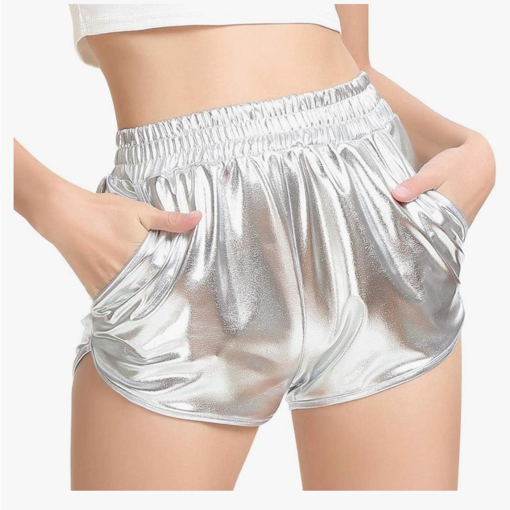Metallic shorts